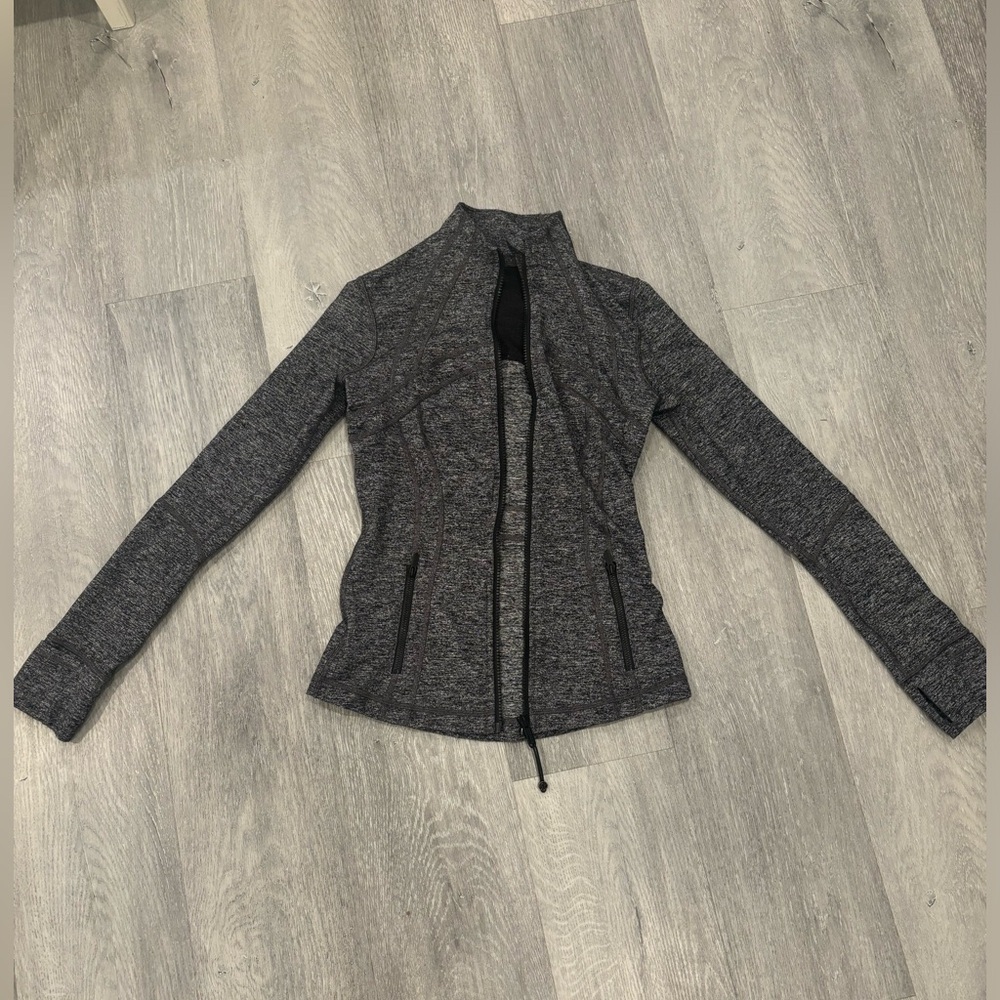 Lululemon Gray Zip Up